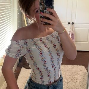 SELF E Off the Shoulder Top